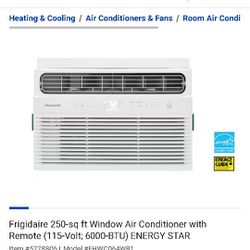 NEW 6000 BTU Air Conditioner