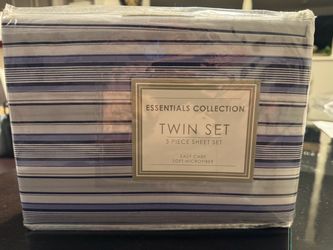 Essentials Collection Twin 3-Piece Sheet Set