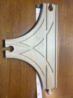 Wooden Railway Train T Track