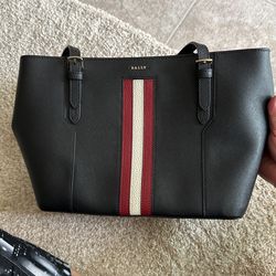 Bally Black Logo Should Bag