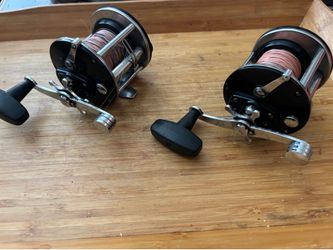 (2) Penn 209 conventional level wind fishing reels