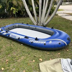INTEX EXCURSIÓN 5…In New Condition  (NO PADDLES, NO PUMP)…$125
