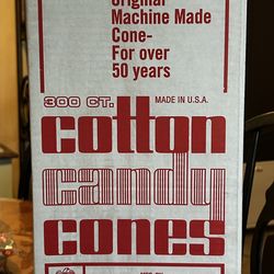 Cotton Candy Cones