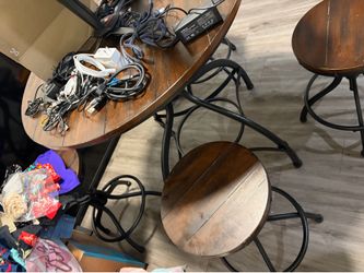 Table and chairs