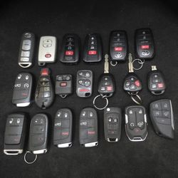 Bundle of Keyfobs / key fob / fobs / keys / car keys for Dodge, Toyota, Chevy