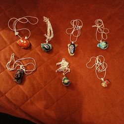 Crystal N Healing Rock Necklaces 