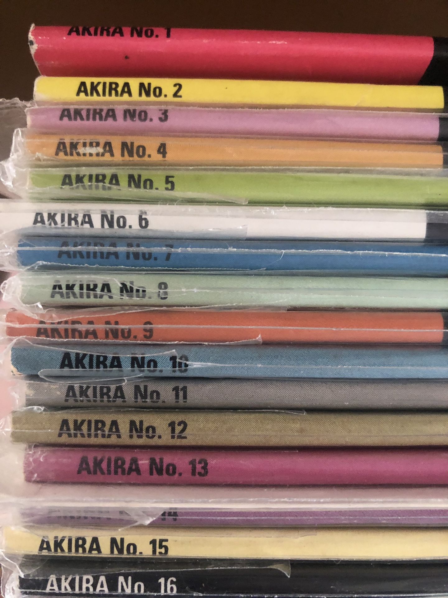 Akira Volume 1 No 1-16 set Katsuhiro Otomo 1988 Epic Comics.