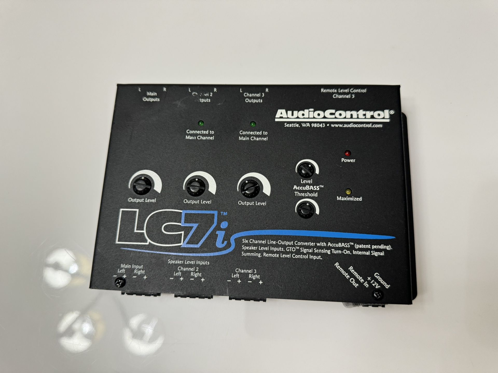 AUDIOCONTROL LC7i Low To High Converter With Bass Accurate 