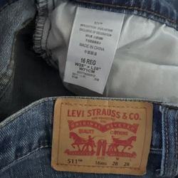 Levi’s 511 Sz 16 Regular 👖kids