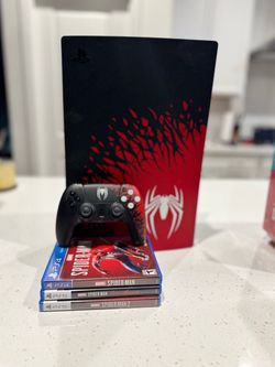 PS5 Disc Edition Spider-Man Edition Bundle • TRADE INS WELCOME