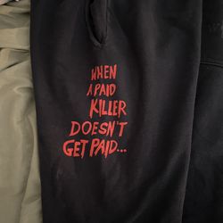 Warren Lotas Paid Killer Heavy Fleece Sweatspants