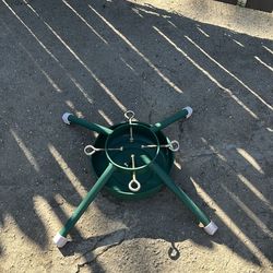 Jack post large welded steel. Real Christmas tree stand 8 ft