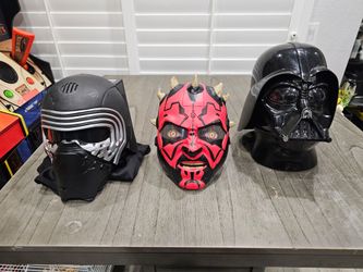 Star wars masks all 3 for $50 (must take all)