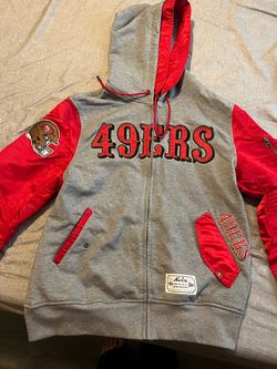 New Era 49ers fleece jacket