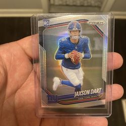 Jaxson Dart Silver Prizm