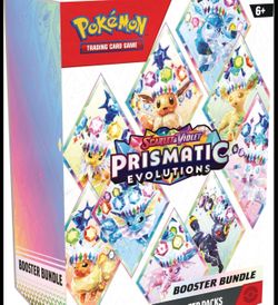 Prismatic Evolutions booster bundle 6 packs