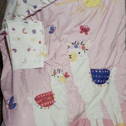 Toddler Bed Bedding 4 PC Set