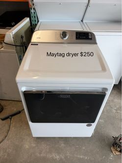 Maytag Front-Load Dryer White