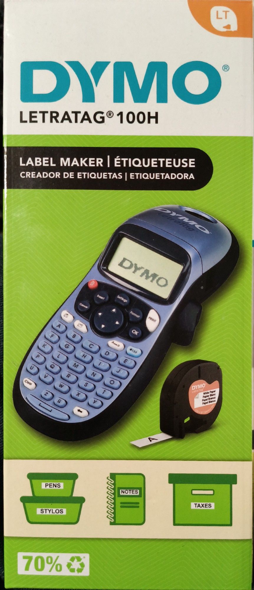 Dymo Letratag 100H