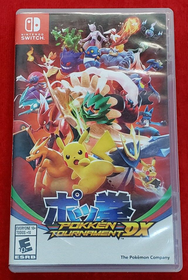Pokken Tournament DX Video Game For Nintendo Switch - Working