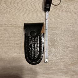 EMPTY LEATHER KNIFE POUCH