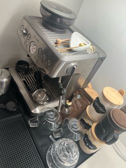 Breville barista express coffee machine