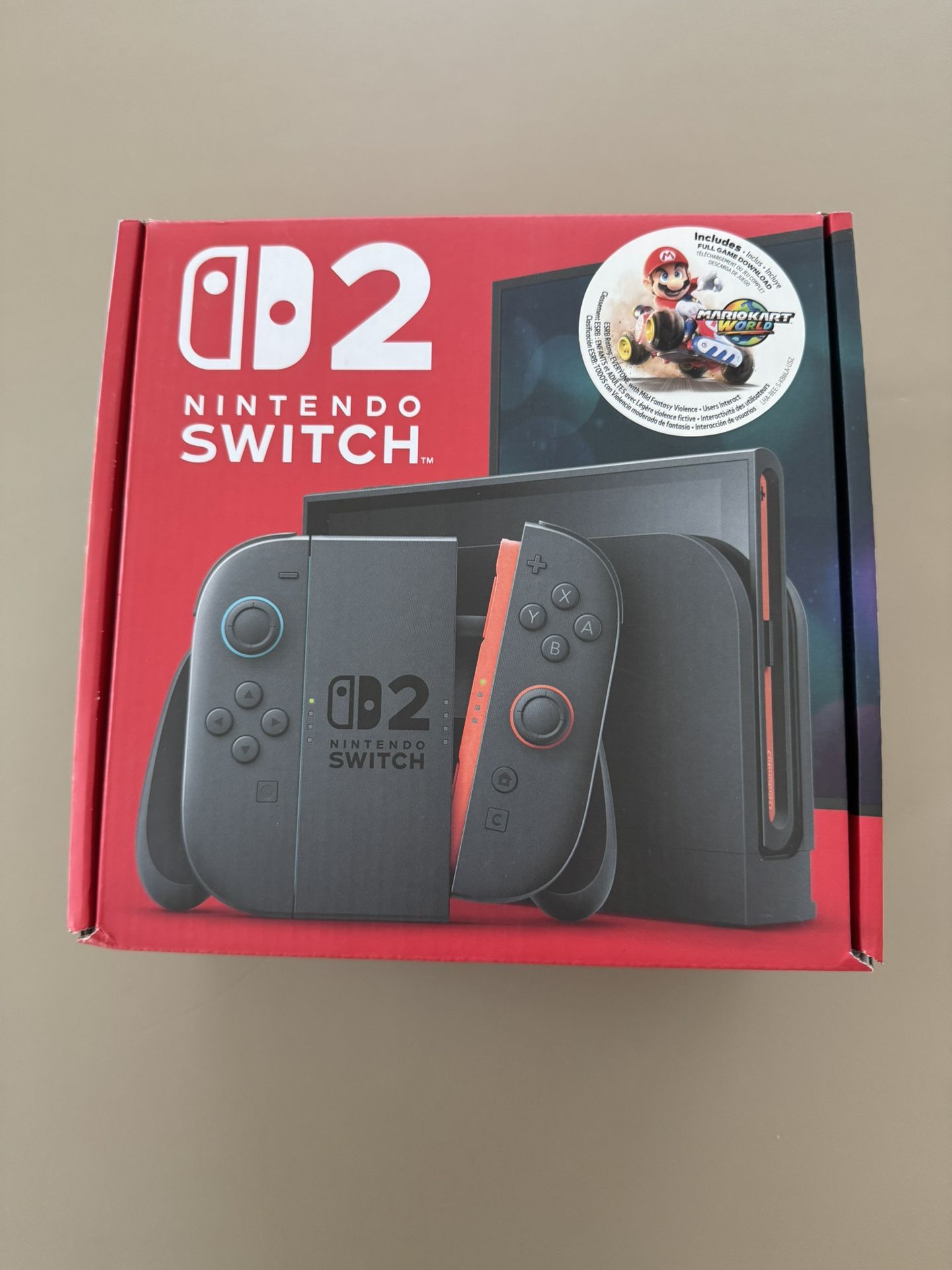 Brand New Nintendo Switch 2 ( Mario Kart Bundle)