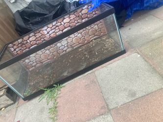 Reptile tank -fish tank