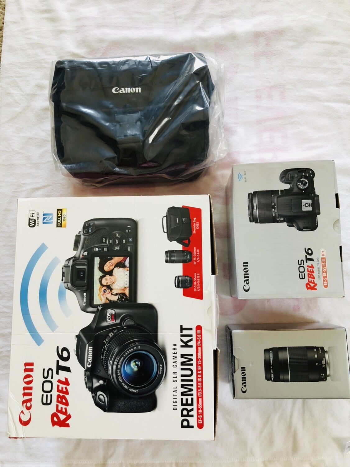 Canon Rebel T6 - New and Unused
