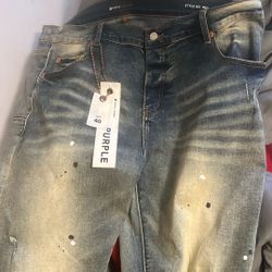purple jeans 