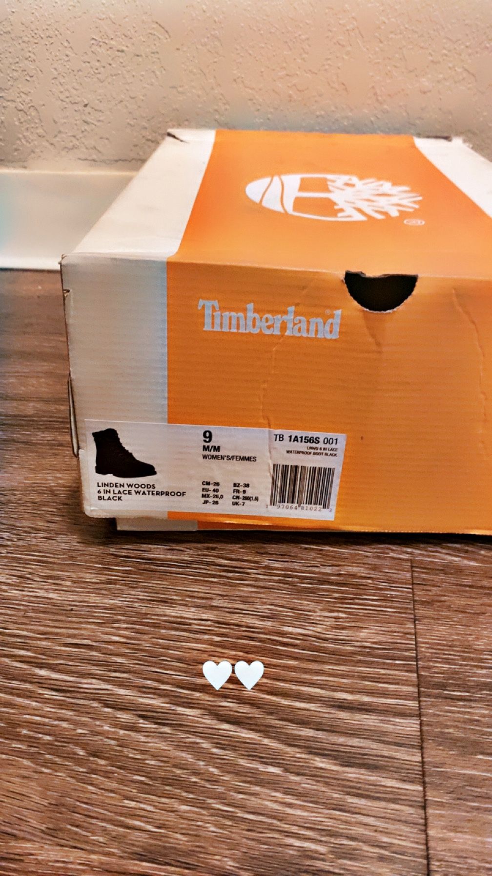 All black size 9 Timberland boots women