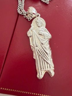 925 PURE SILVER NECKLACE  24 INCHES LONG