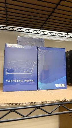 VSee Box V6 Max Factory New