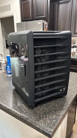 Corsair air 740 pc case with fans & commander pro + led strips