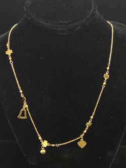 14k Gold Pendant chain