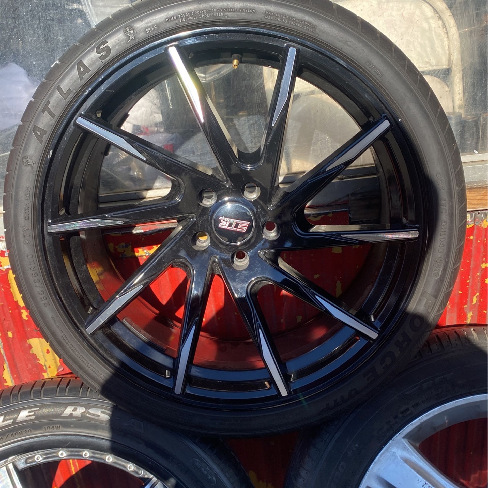 All 4 Rims With Tires Honda Accord 