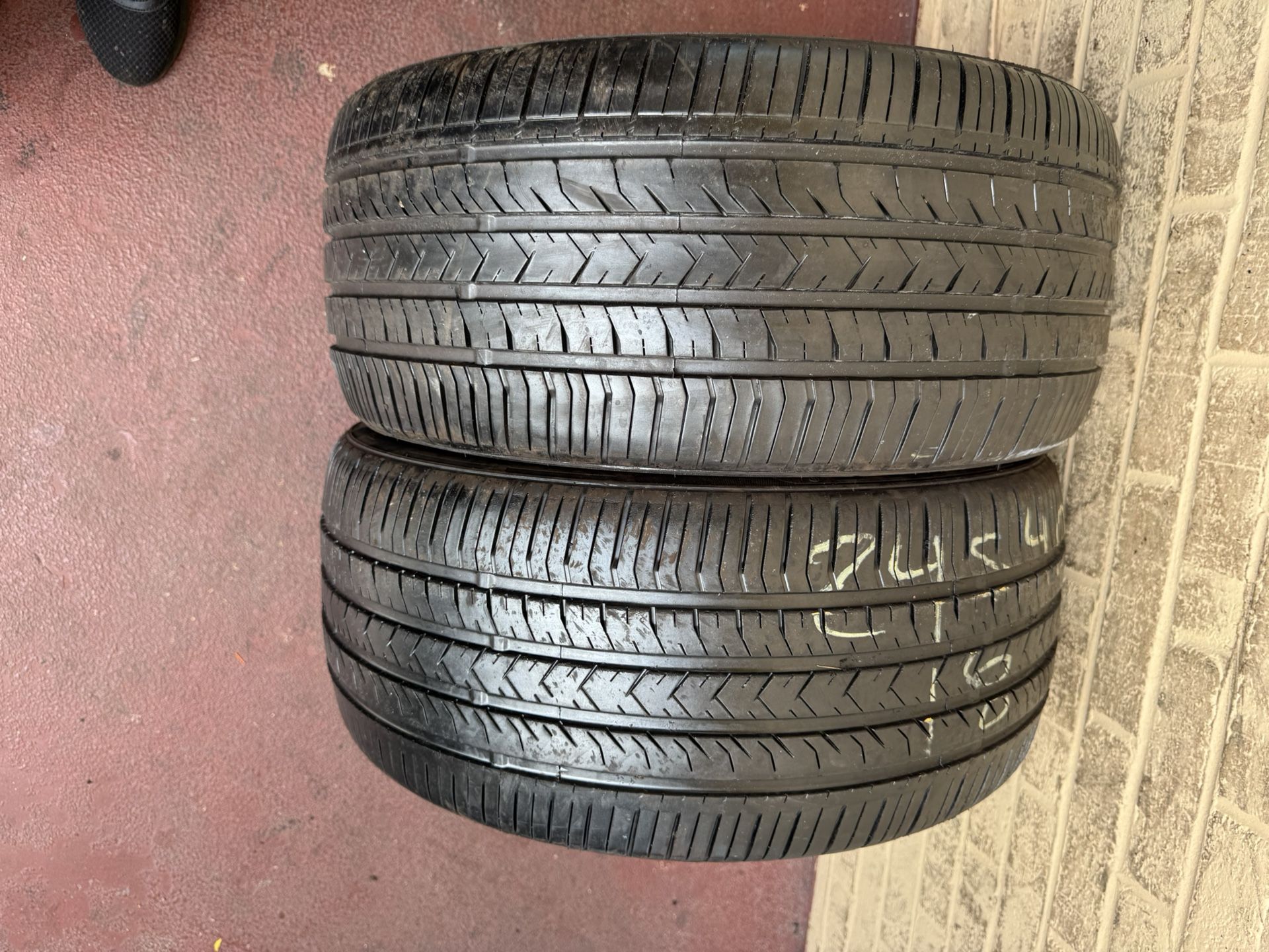 Set Of 2 Nice Tires 245/40/18 ( We Install & Balance)