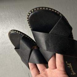 New Black Sandals 