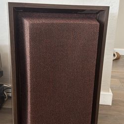 1972 Vintage Interaudio Bose Bookshelf Speakers Model 3000