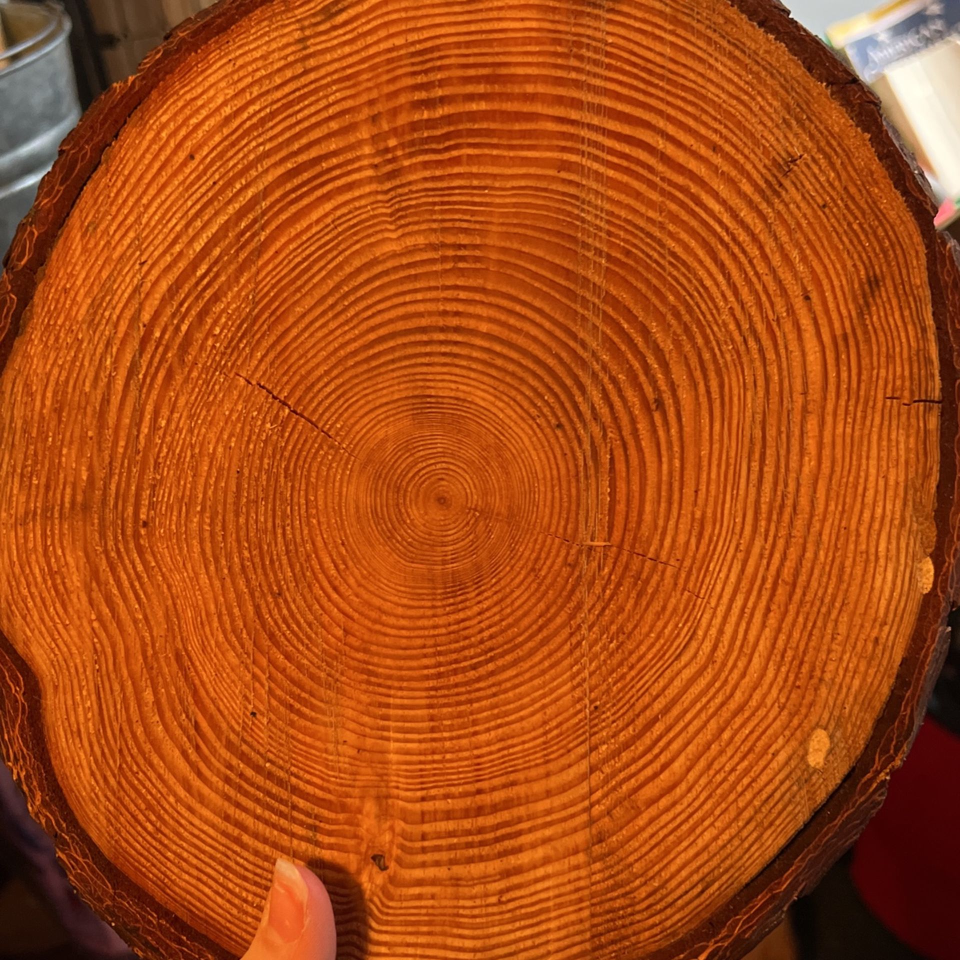 Wood Rounds Centerpieces