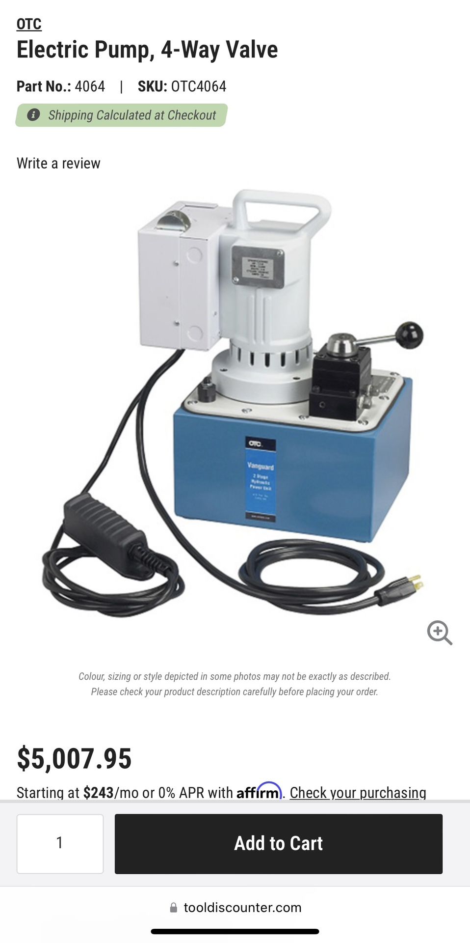 Hydraulic Pump  