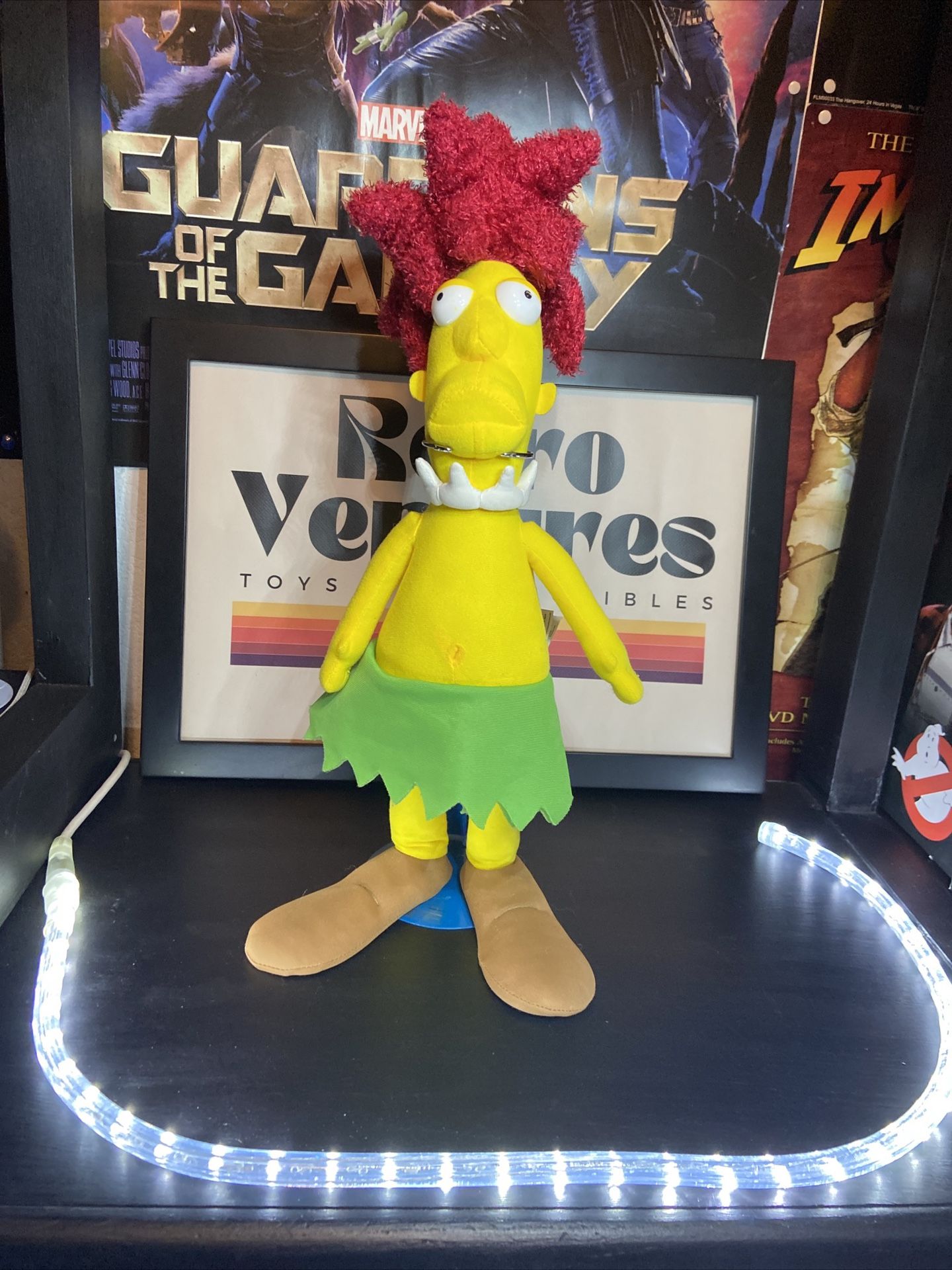 Simpsons Sideshow Bob Plush 2018 Stuffed Plush Figure 20" Toy Factory Excellent