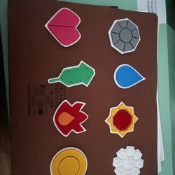 Pokemon Gym Badges 