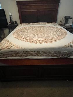 Queen bed frame