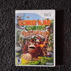 Donkey Kong Country Returns For Nintendo WII