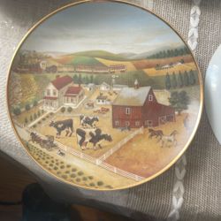 Antique Franklin Mint Plates