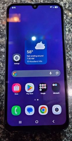 Samsung Galaxy A15 5G (SM-A156U1), 128GB, Carrier Unlocked, Dark Blue/Black