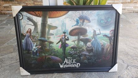 Alice In Wonderland Theme Frame (39"×27")