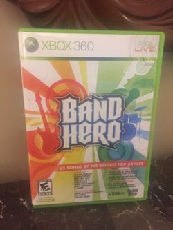 Microsoft Xbox 360 Live Band Hero Video Music Game
