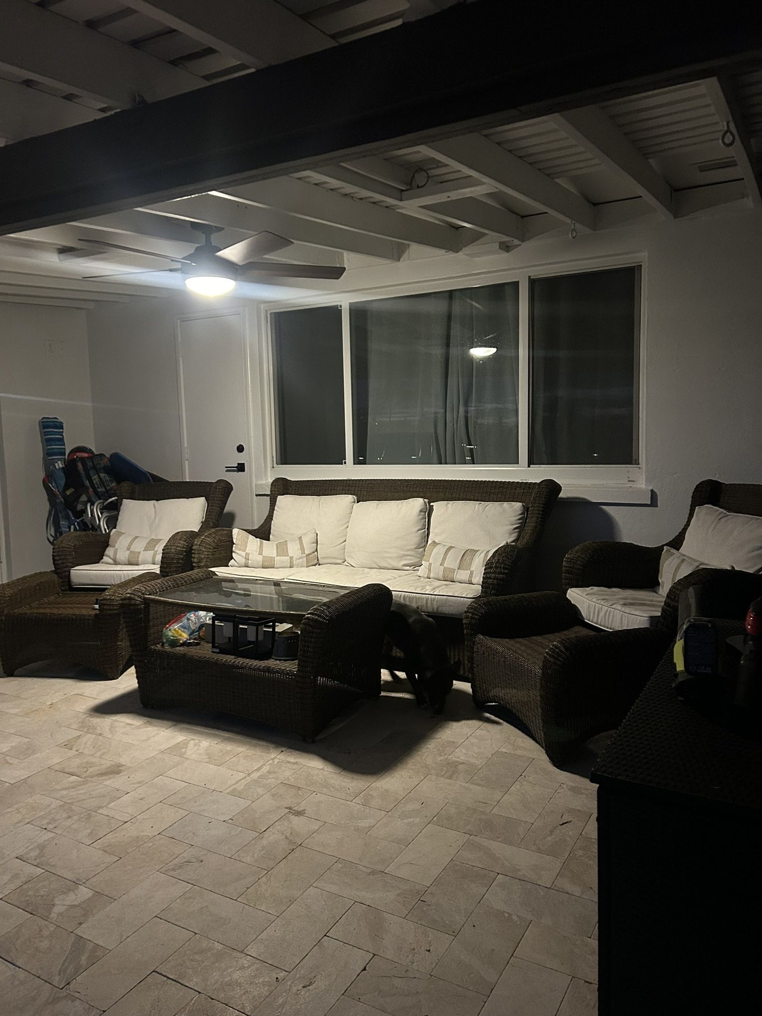 Outdoor Sunbrella Furniture Set